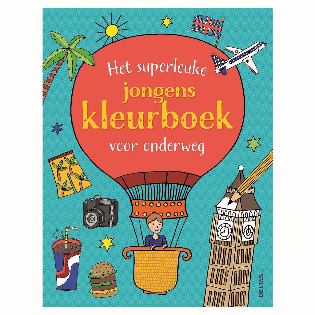 Deltas, le livre de coloriage super amusant à emporter