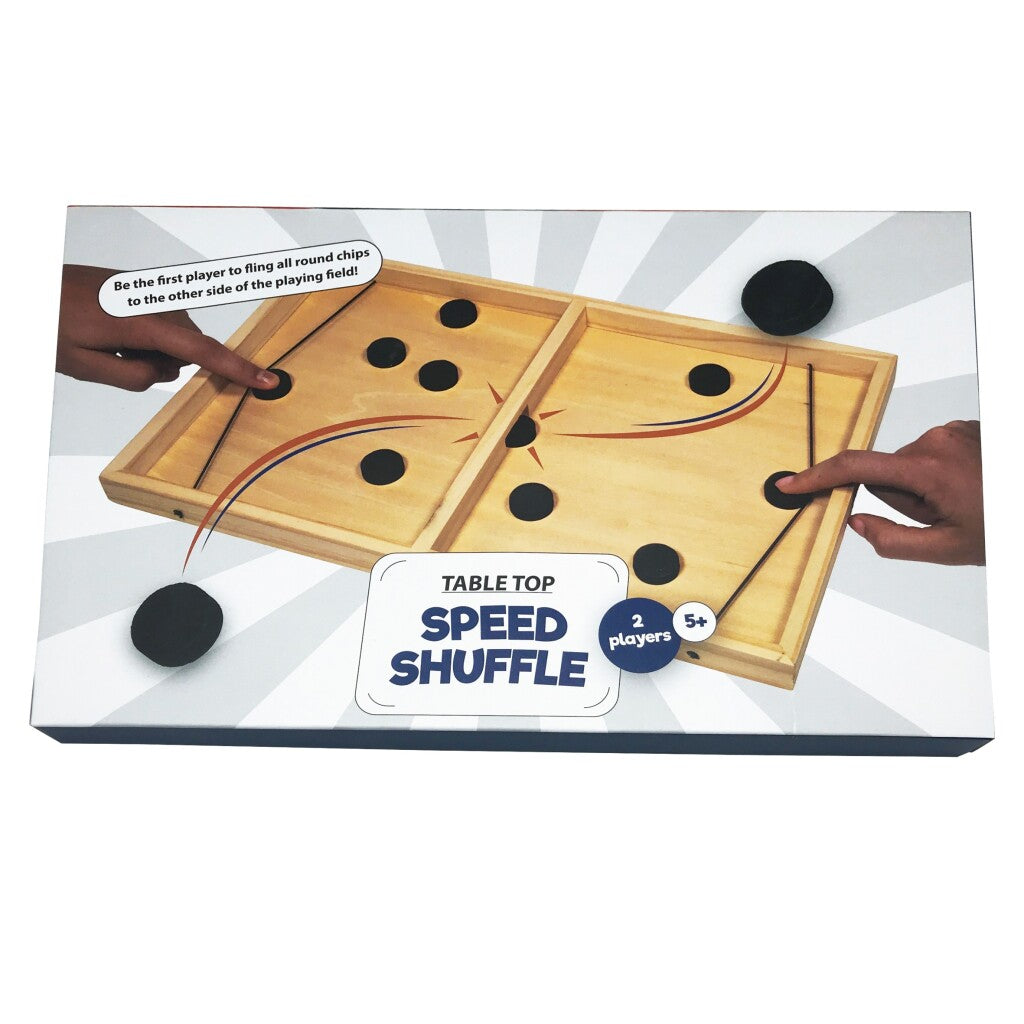 Jeu de base de speed shuffle en bois