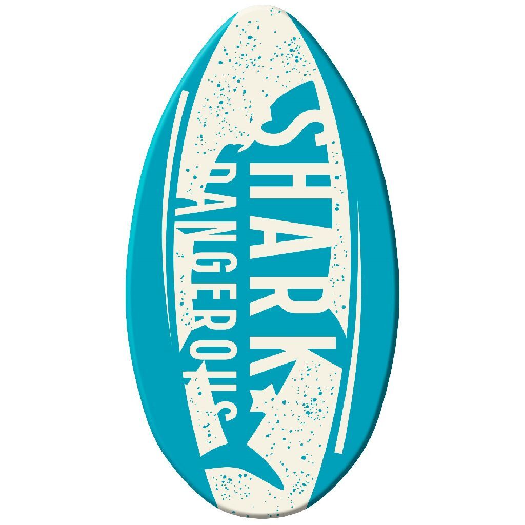 Sportx skimboard en bois requin 94 cm