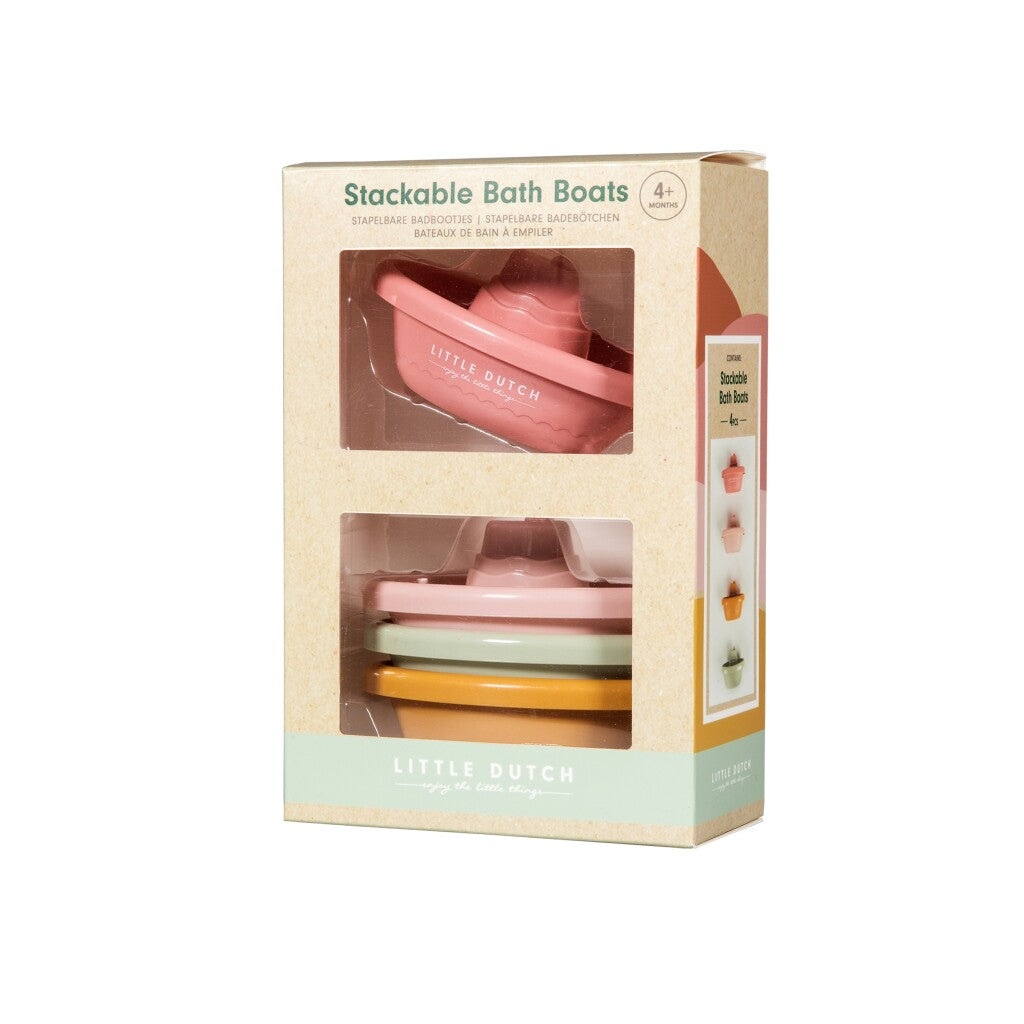 Little Dutch 4 bateaux de bain rose