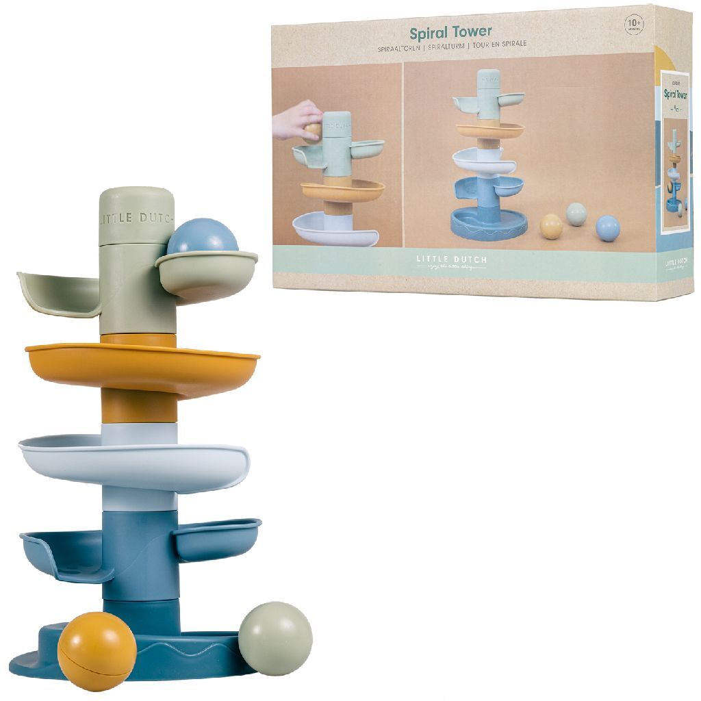 Petite tour spirale hollandaise bleue