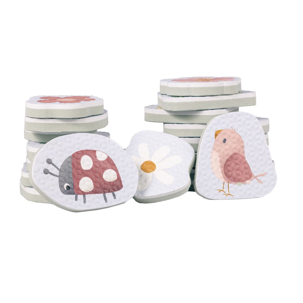 Rubo Toys Rubo Toys Bain Mousse Figurines Fleurs