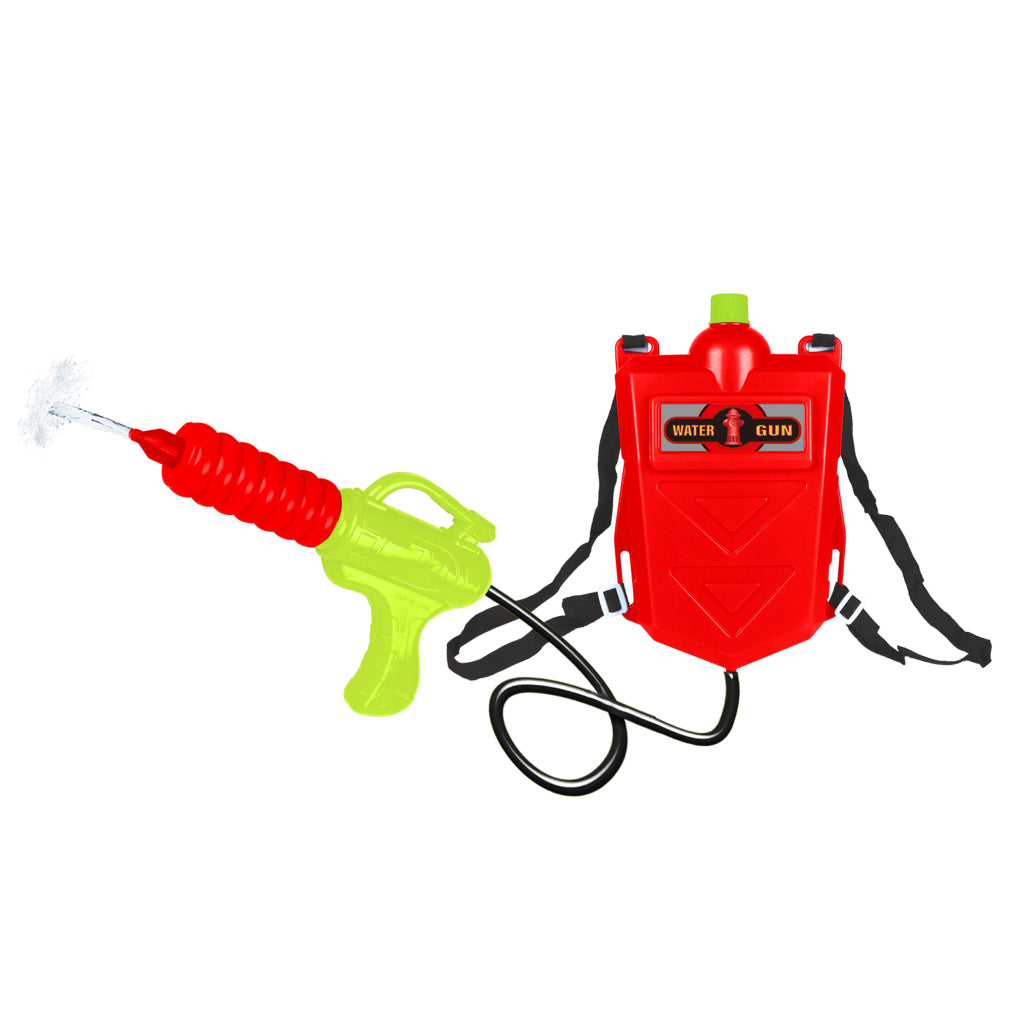 Pistolet à eau pompiers Summertime 2000 ml rouge jaune