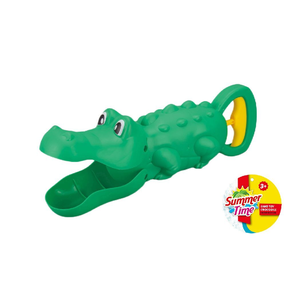 Seau à sable crocodile Summertime 35 cm