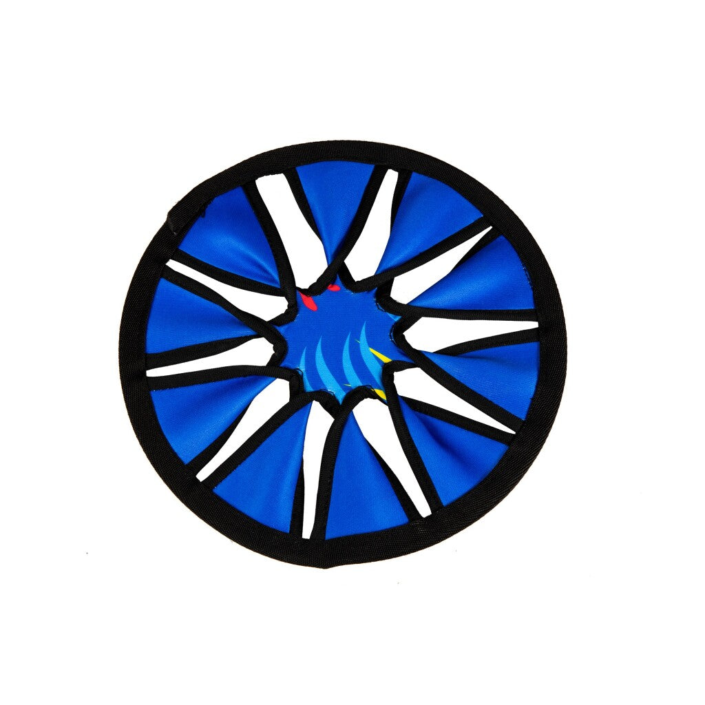 Frisbee doux Summertime 25 cm jaune bleu