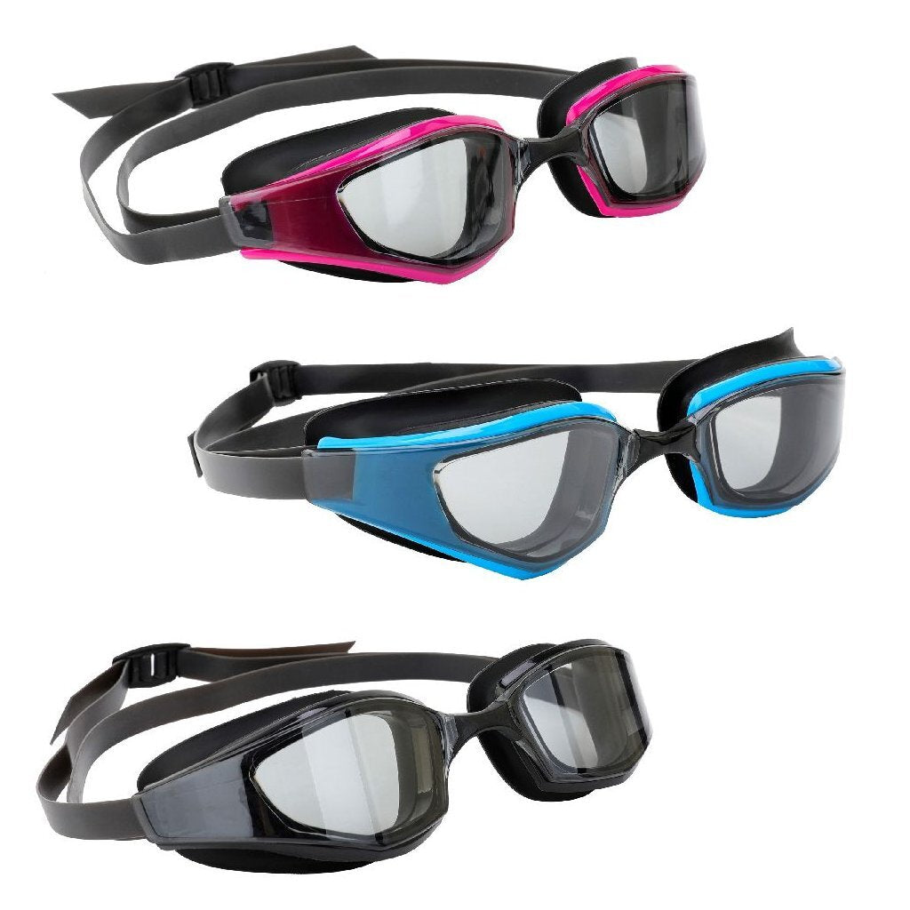 Sportx volwassenen zwembril 5 sterren assorti