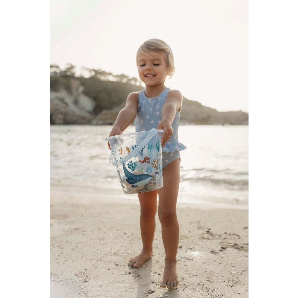 Seau Little Dutch Ocean Dreams bleu, 19 cm