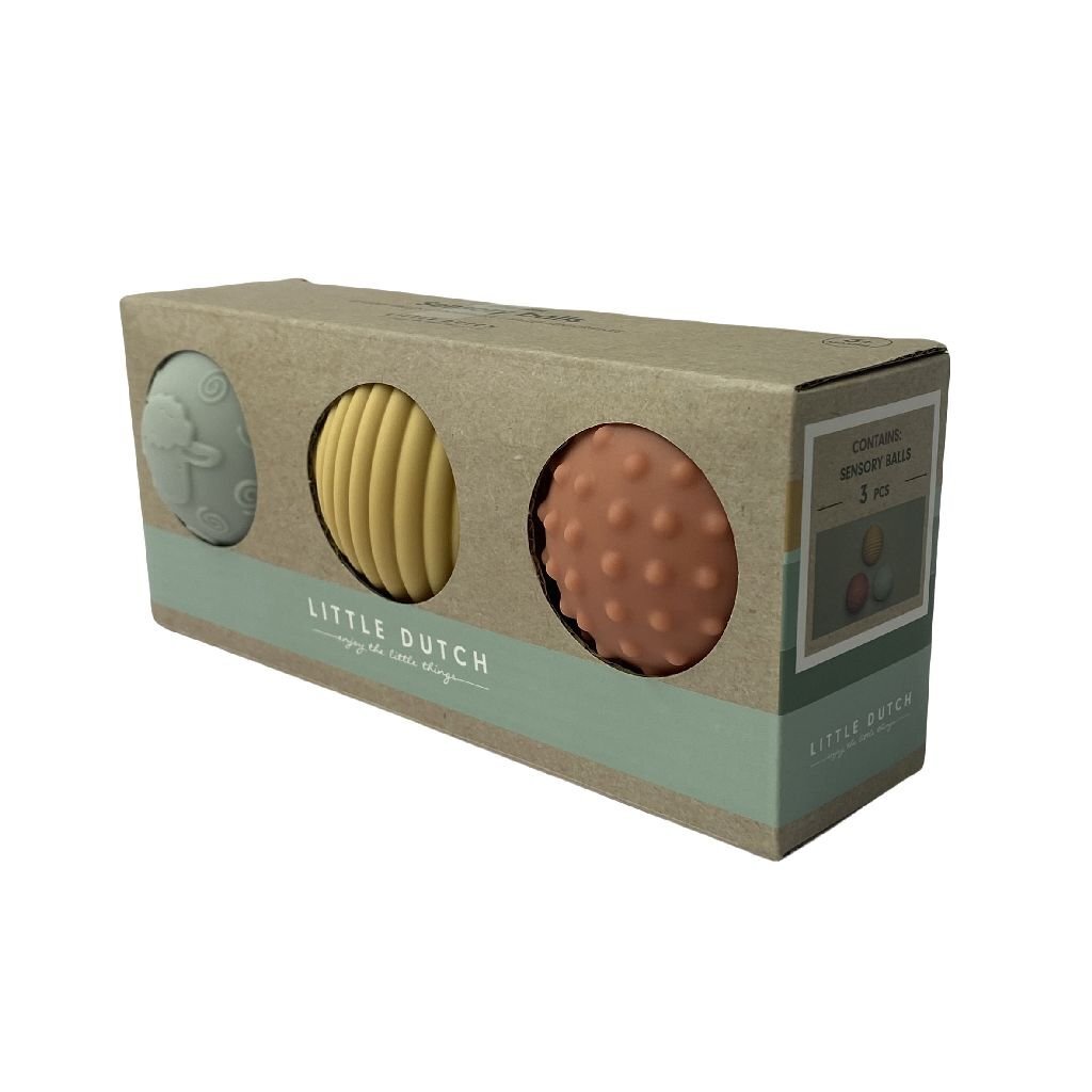Balles sensorielles Little Dutch Farm 3 pièces