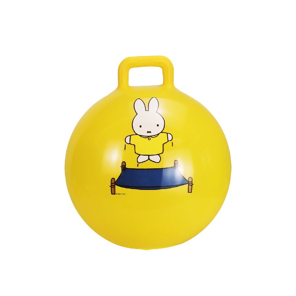 Balle Miffy Skippy 40 cm jaune