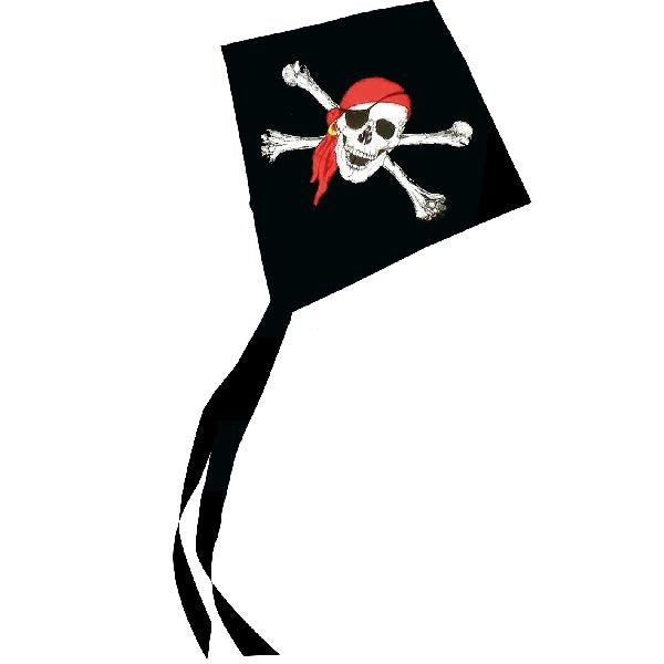 Cerf-volant pirate diamant mini losange