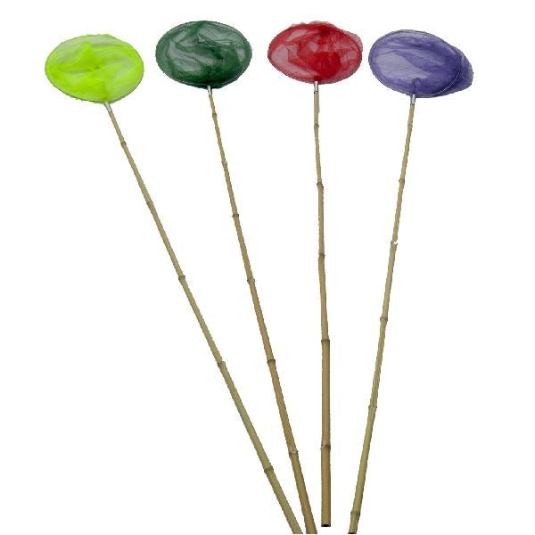 Divers Épuisette Bambou 110cm Différentes Couleurs