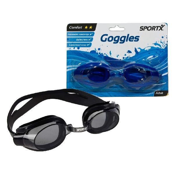 Les lunettes de chlore adulte Sportx confortent divers produits