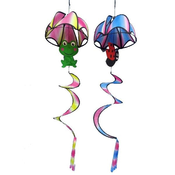 Carillon losange assortiment coccinelle ou grenouille