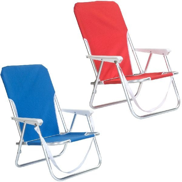 Chaise de plage en aluminium Summertime mix match