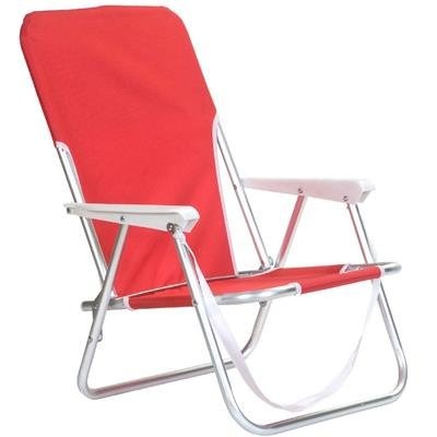 Chaise de plage en aluminium Summertime mix match