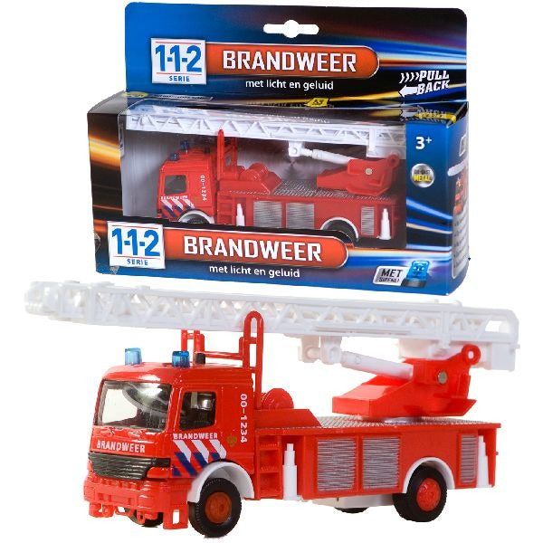 112 112 Pompiers + Lumière + Son 15cm