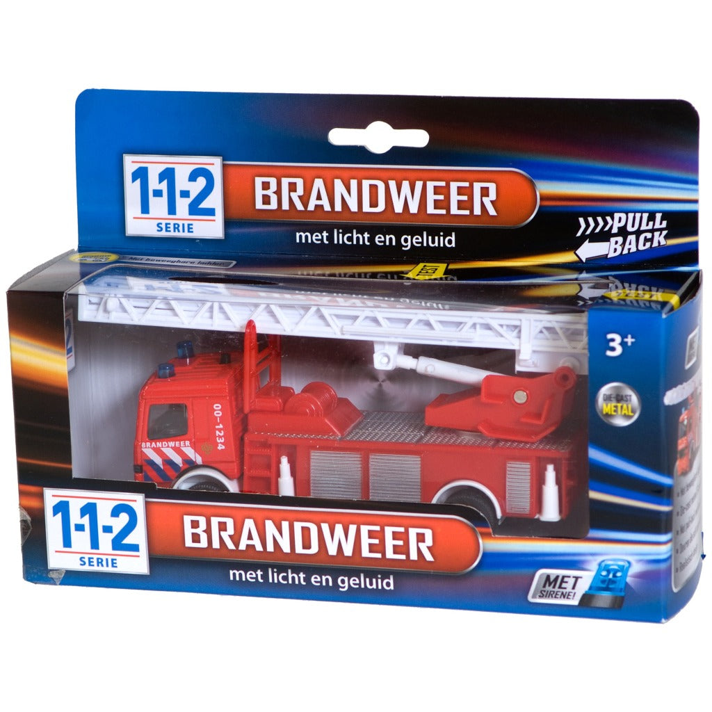 112 112 Pompiers + Lumière + Son 15cm