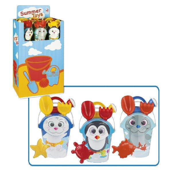Androni set de seaux animaux arctiques 6 pièces