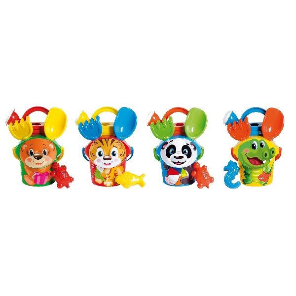 Set de seaux pour animaux de base, 5 pièces, différents modèles