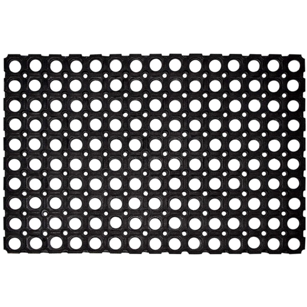 Tapis à anneaux en caoutchouc Domino 17mm haut 40x60cm