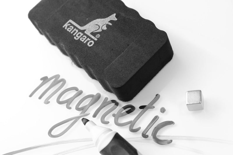 Kangaro k-n12wbw gomme pour tableau blanc magnétique 105x55x22mm