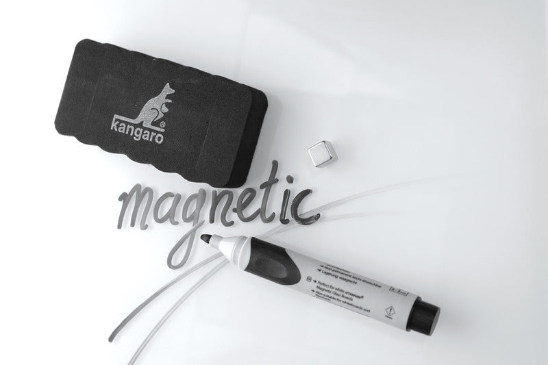 Kangaro k-n12wbw gomme pour tableau blanc magnétique 105x55x22mm