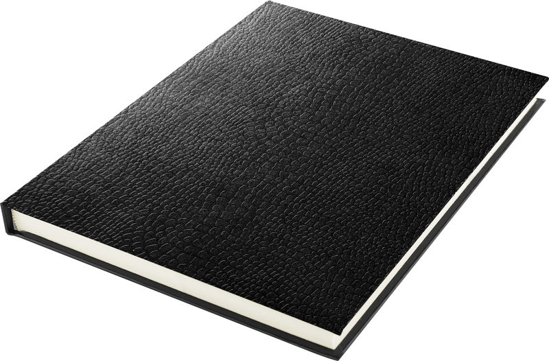 Carnet de croquis Kangaro a5 - impression de serpent à couverture rigide - 140 pages blanches - papier crème 120 grammes - k-5320