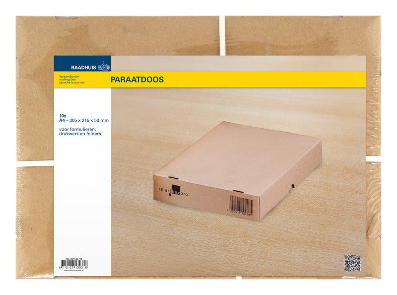 Mairie rd-351144-10 boîte prête refermable 305x215x50mm marron 10 pièces