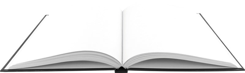 Kangaro k-5585 livre factice a5 couverture rigide vierge 80 pages 140 g/m² design noir