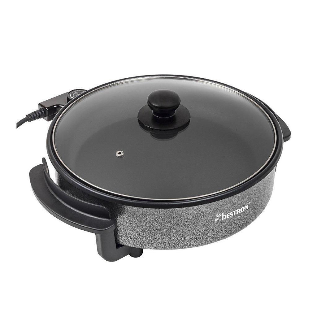 Bestron ahp1200 poêle électrique multifonctionnelle de fête noir