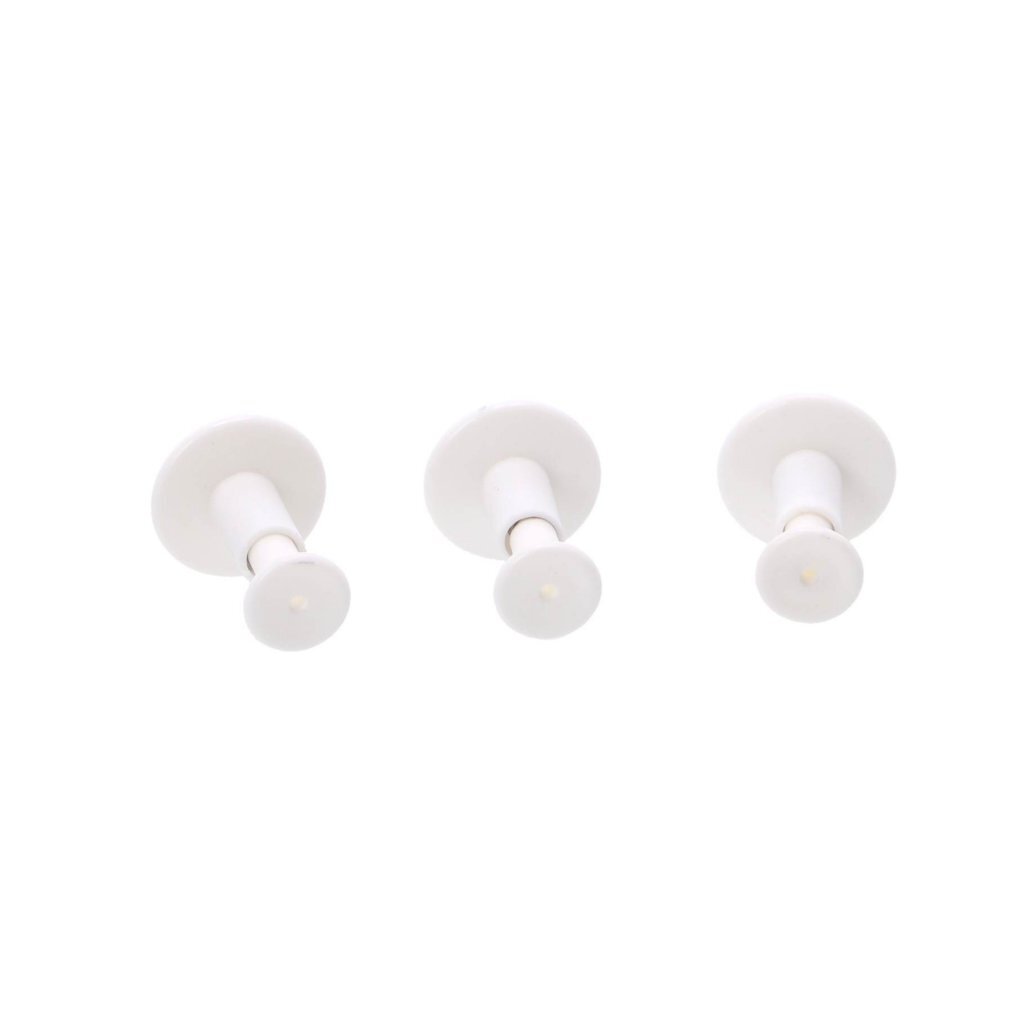 Patisse emporte-pièces coeur avec emporte-pièce 3 pièces blanc