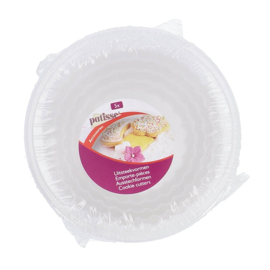 Patisse set d'emporte-pièces ronds, 5 pièces