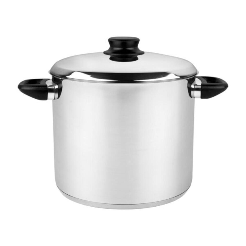 Autres marques marmite à soupe 8l inox noir