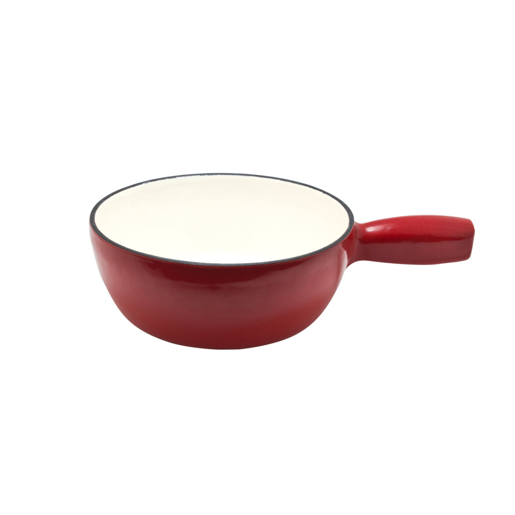 Imperial Kitchen Poêle à Fondue au Fromage Imperial Kitchen 23 cm Émail Rouge