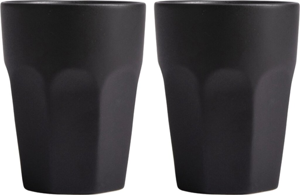 Gusta Gusta Mug lot de 2 pièces 220ml Noir