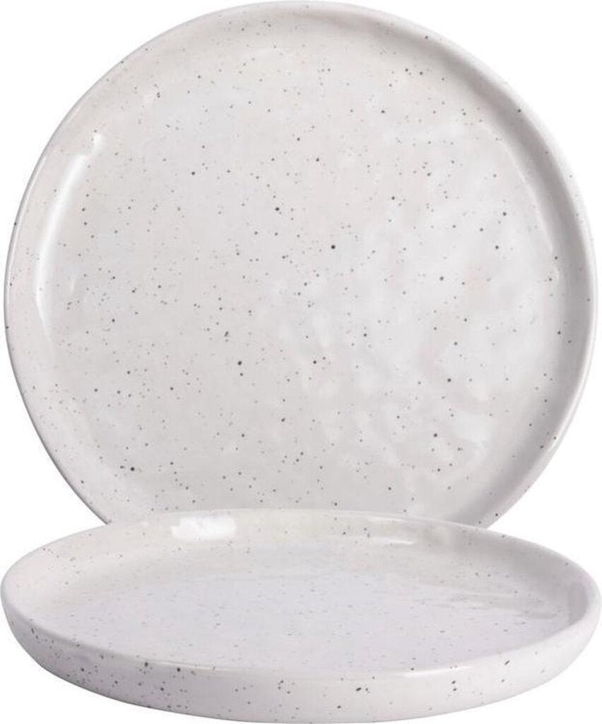 Gusta Gusta Assiette à Pâtisserie Faïence Blanc Ø15,3 centimètres