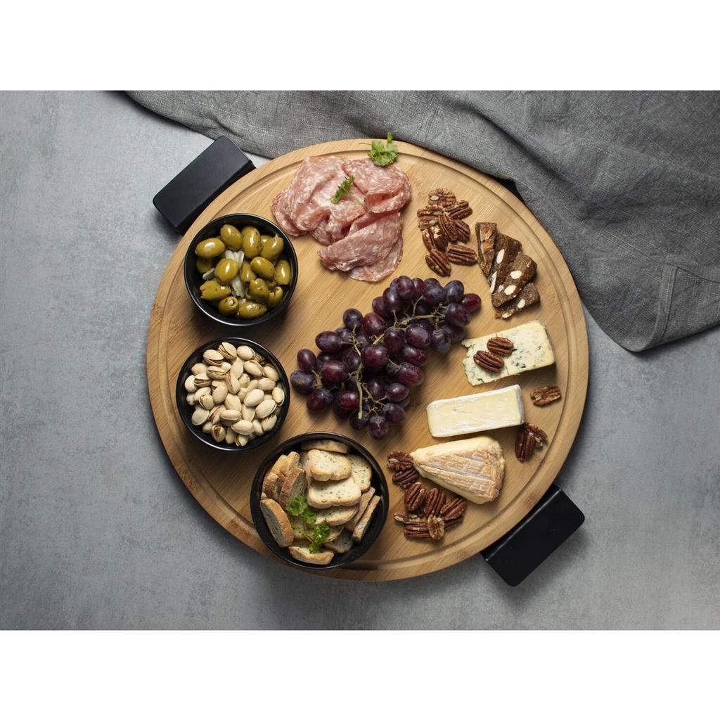 Gusta Planche de service en bois Gusta Lazy Susan 42 cm