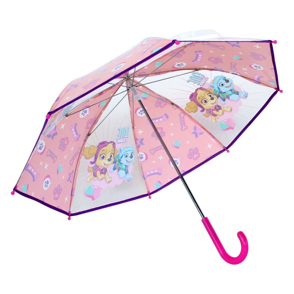 Parapluie enfant Paw Patrol 78 cm rose