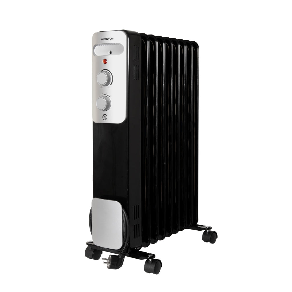 Inventum ko931b radiateur à huile 2000w noir argent