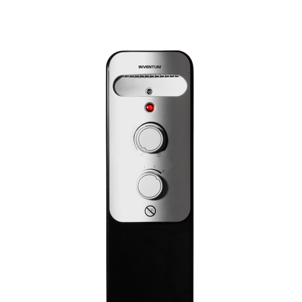 Inventum ko931b radiateur à huile 2000w noir argent