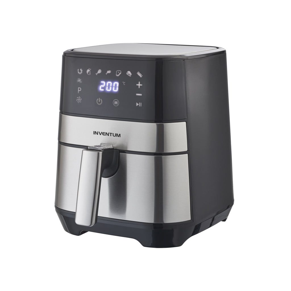 Friteuse à air chaud Inventum GF350HLD 3,5L 1500W acier inoxydable noir