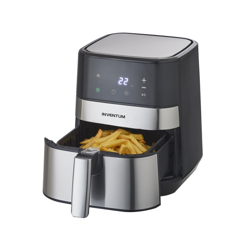 Friteuse à air chaud Inventum GF350HLD 3,5L 1500W acier inoxydable noir