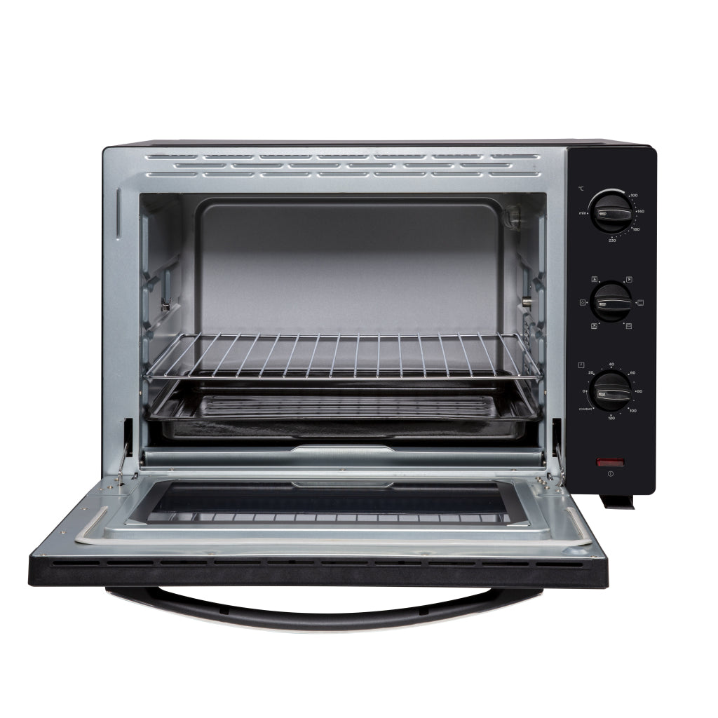 Inventum ov607b four sur pied 60l 2000w noir argent
