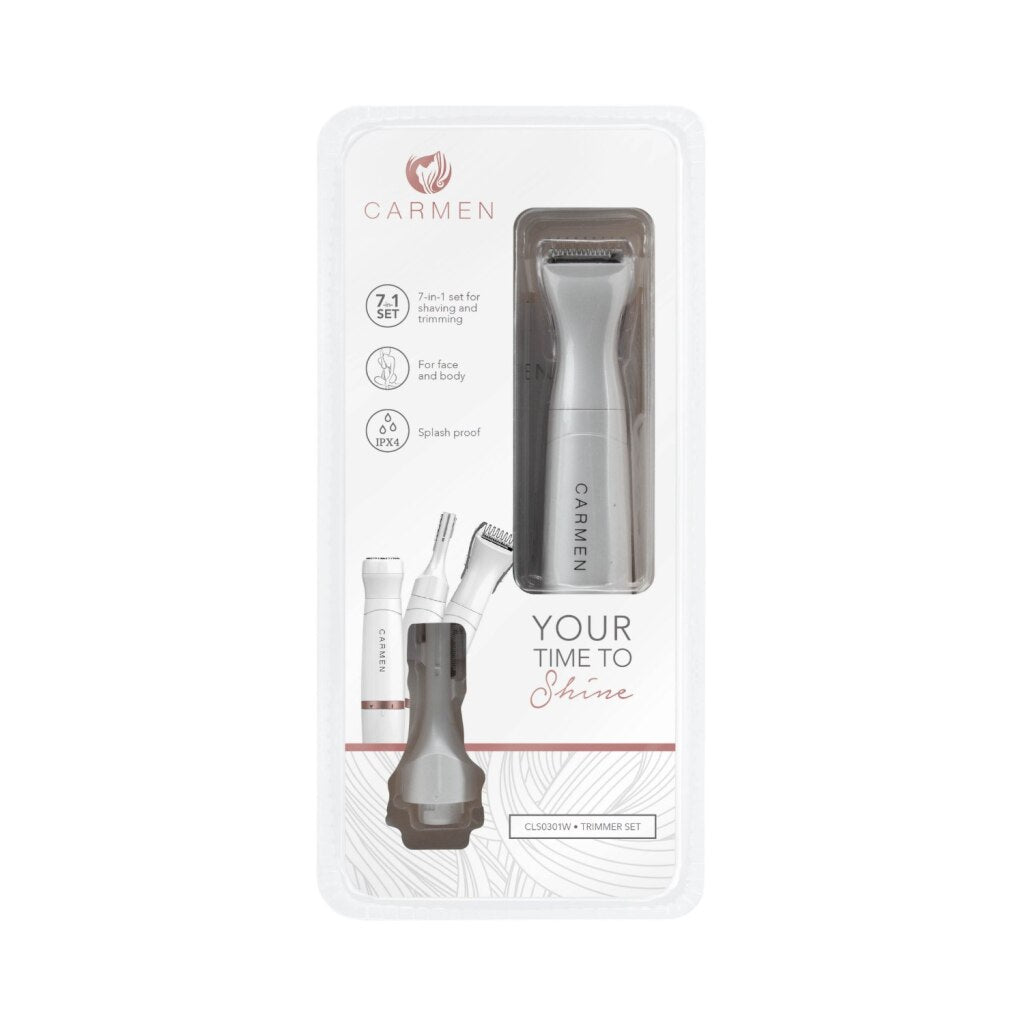 Carmen cls0301w ensemble de garniture 7 en 1 blanc