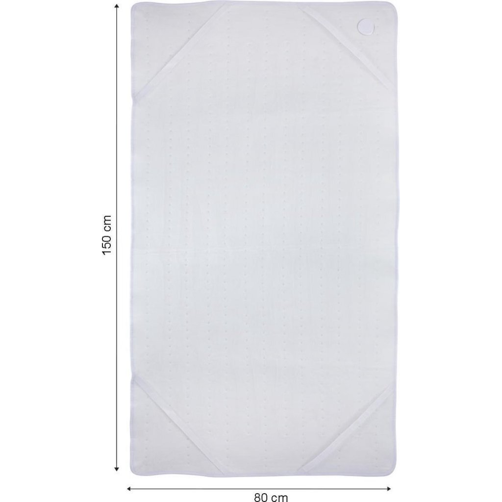 Tomado teb1500w couverture chauffante 150x80 cm blanc