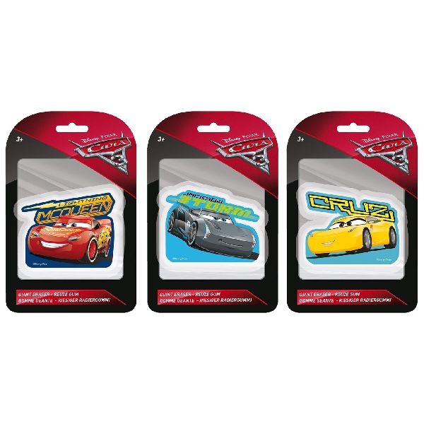 Gomme géante Disney Cars 3