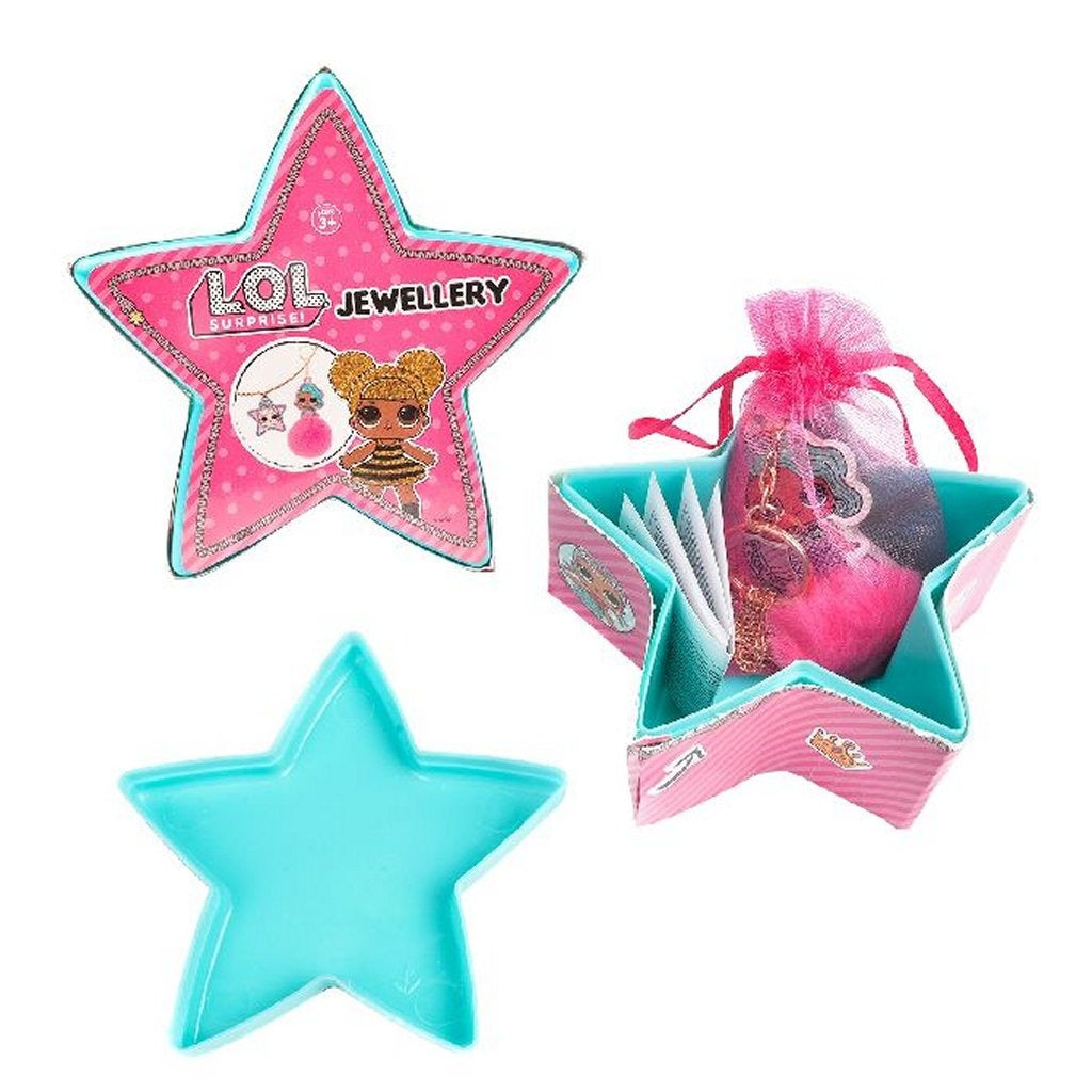 Mdr. surprise étoile surprise avec accessoires bijoux 10x10x6 cm