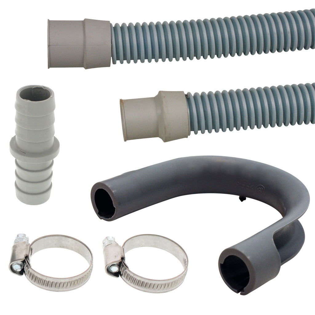 Kit d'extension de tuyau de vidange universel 19 mm 1,5 m
