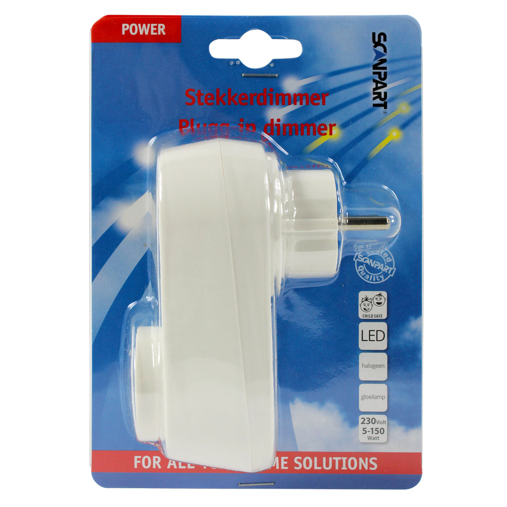Variateur universel enfichable Scanpart LED 5-150w
