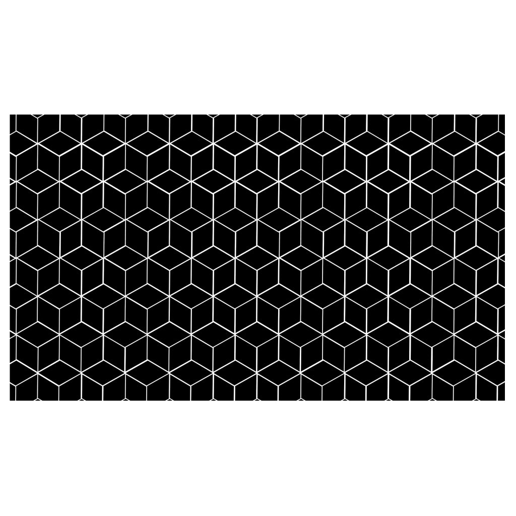 Scanpart tapis de protection induction 90x52 cm silicone noir